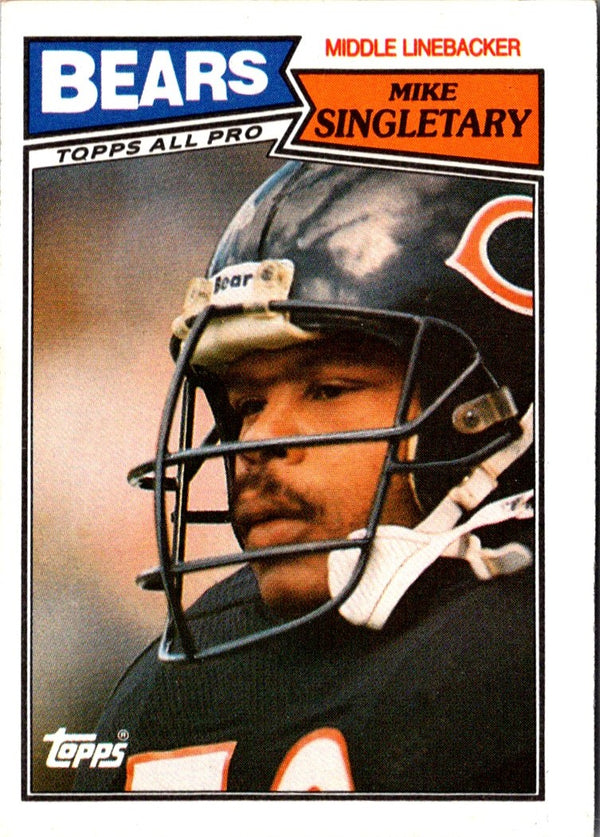 1987 Topps American/UK Mike Singletary #15
