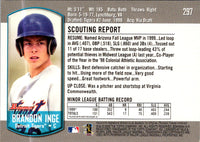 2000 Bowman Brandon Inge #297 Rookie