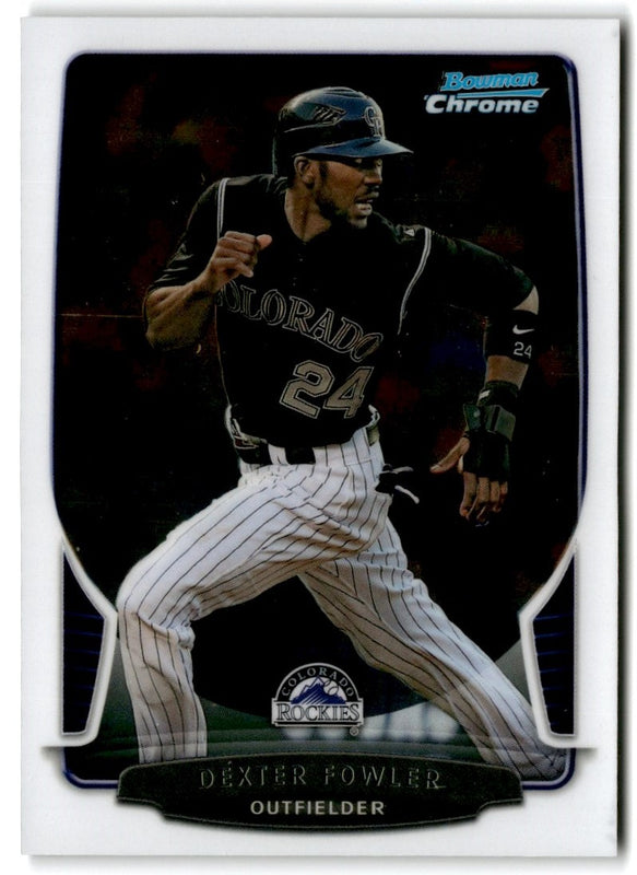 2013 Bowman Chrome Dexter Fowler #104