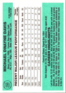 1984 Donruss Mike Davis