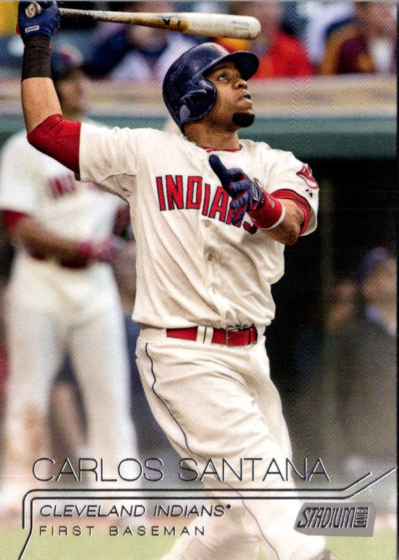2015 Stadium Club Carlos Santana #27
