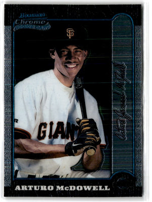 1999 Bowman Chrome Arturo McDowell #91 Rookie