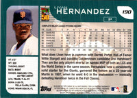 2001 Topps Livan Hernandez #190