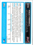 2009 Bowman Chrome Prospects Kyle Farrell