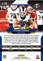 2020 Panini Prizm Tyler Higbee #274
