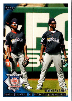 2010 Topps Update Jose Reyes/Hanley Ramirez #US-329