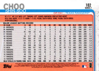 2019 Topps Shin-Soo Choo #102