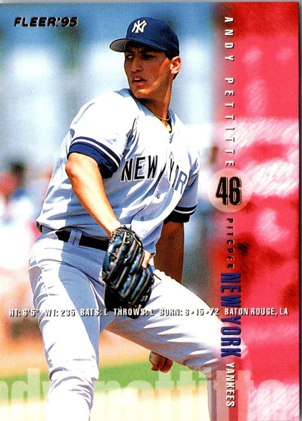 1995 Fleer Update Andy Pettitte #U-27