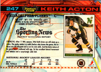 1991 Stadium Club Keith Acton #247