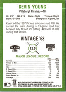 1998 Fleer Tradition Vintage Kevin Young