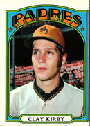 1972 Topps Clay Kirby