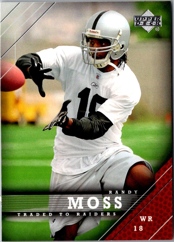 2005 Upper Deck Randy Moss #136