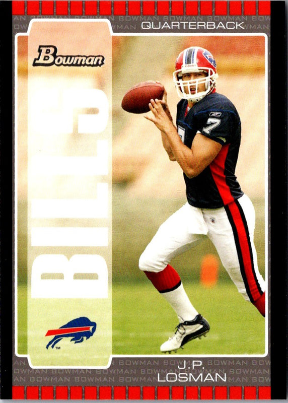2005 Bowman J.P. Losman #107