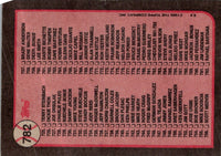 1989 Topps Checklist 661-792 #782