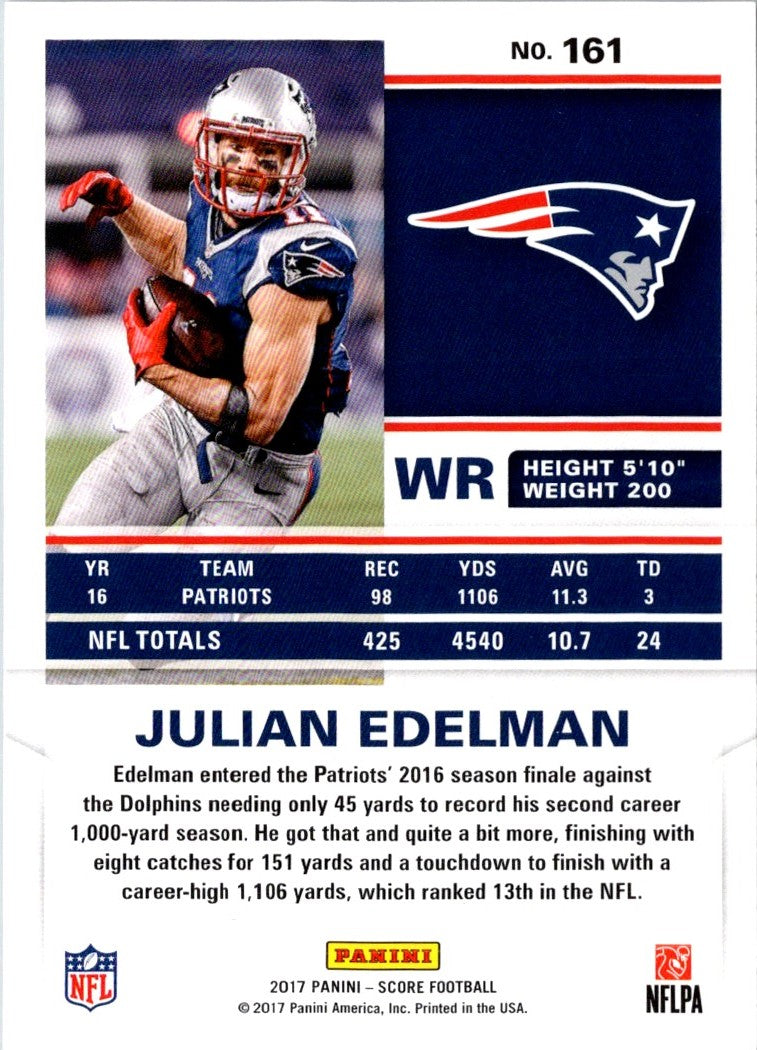 2017 Score Julian Edelman