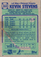 1990 Topps Kevin Stevens #360 Rookie