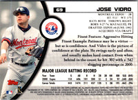 2001 Finest Jose Vidro #69