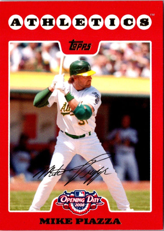 2008 Topps Opening Day Mike Piazza #34