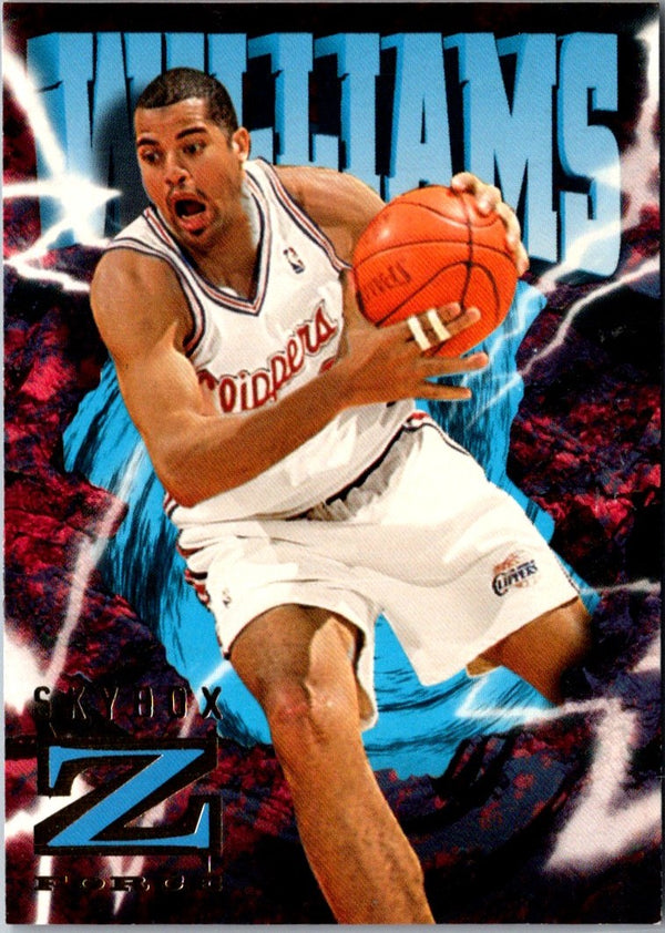 1996 SkyBox Z-Force Z-Cling Brian Williams #42