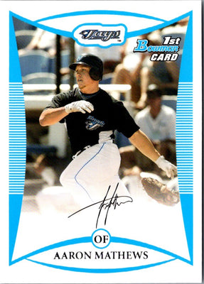2008 Bowman Prospects Aaron Mathews #BP61