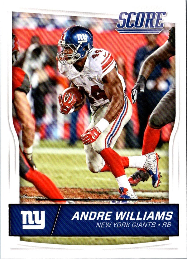 2016 Score Andre Williams #211