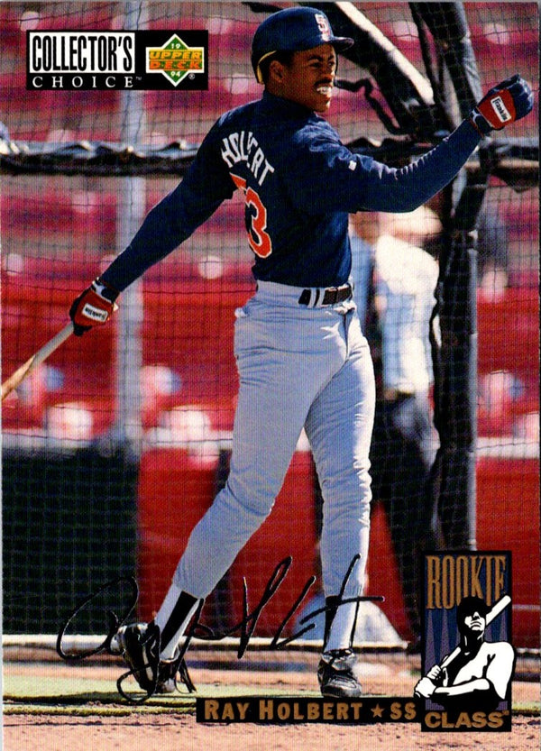 1994 Collector's Choice Silver Ray Holbert #665