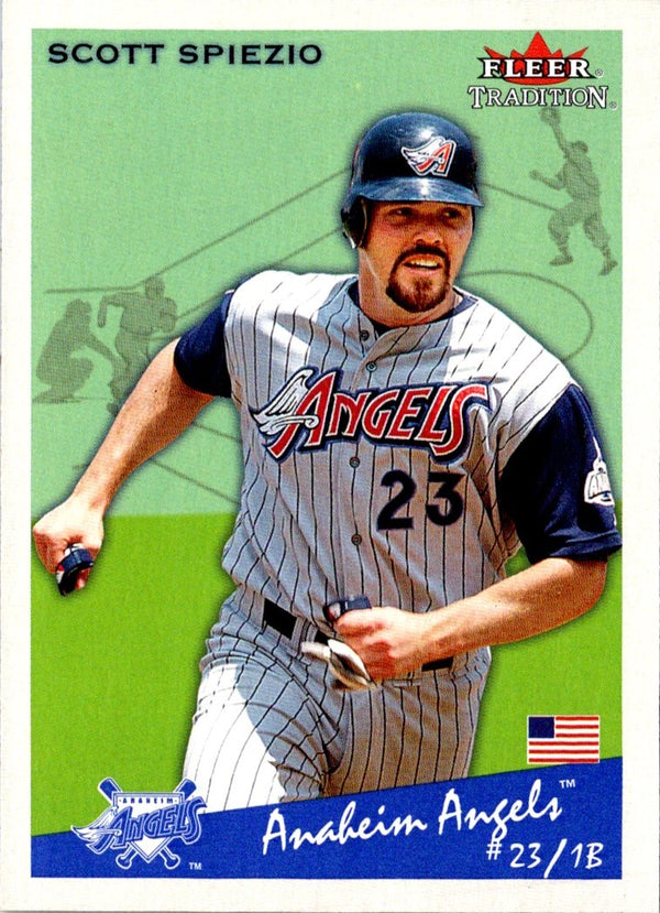 2002 Fleer Tradition Scott Spiezio #185