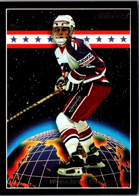 1993 Pinnacle Canadian Blake Sloan #486 Rookie