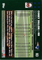 2007 Topps Corey Dillon #83
