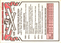 1981 Donruss Sal Butera #530 Rookie