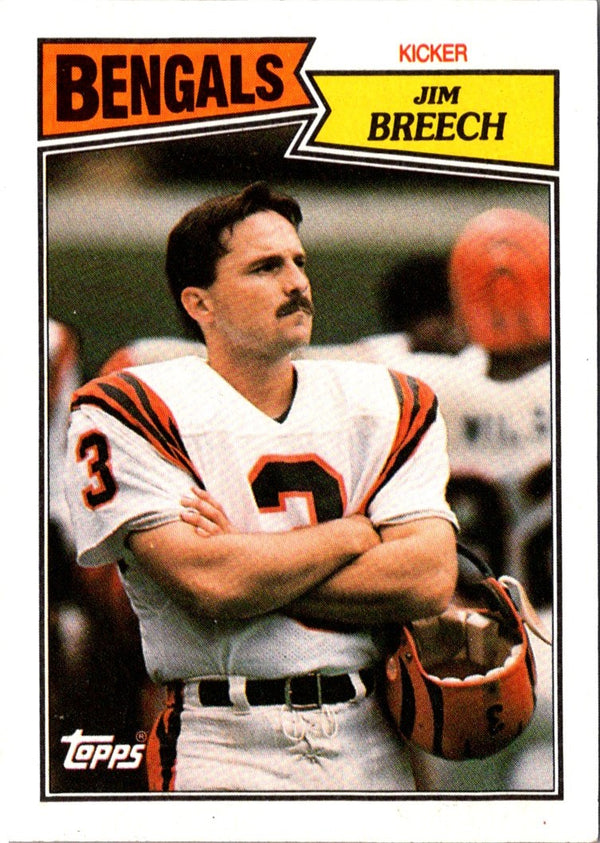 1987 Topps Jim Breech #191 NM+