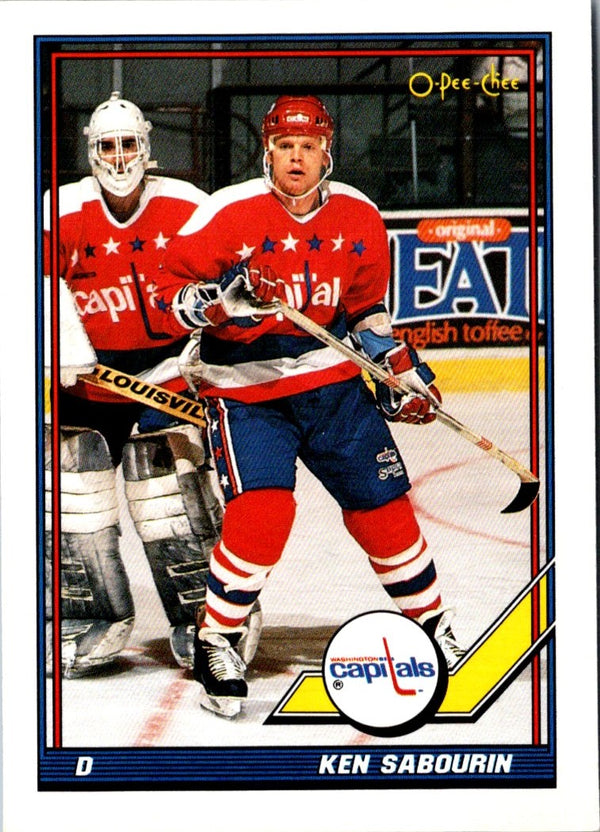 1991 O-Pee-Chee Ken Sabourin #43