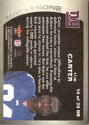 2003 Fleer Tim Carter #