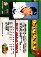 1993 Stadium Club Seattle Mariners Fernando Vina #9