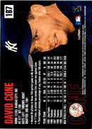 1998 Circa Thunder David Cone