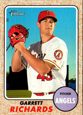2017 Topps Heritage Garrett Richards #268