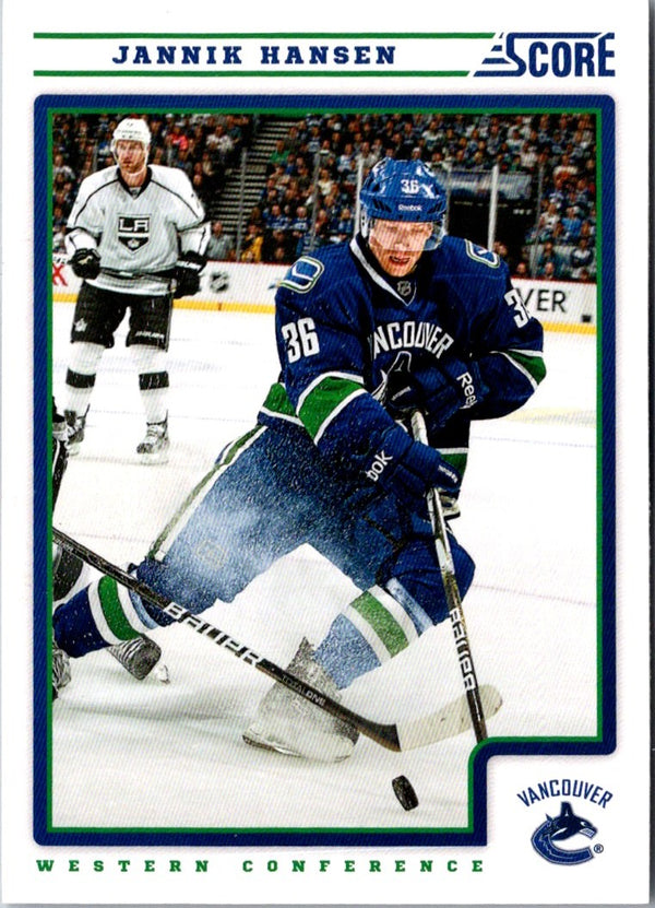 2012 Score Jannik Hansen #456