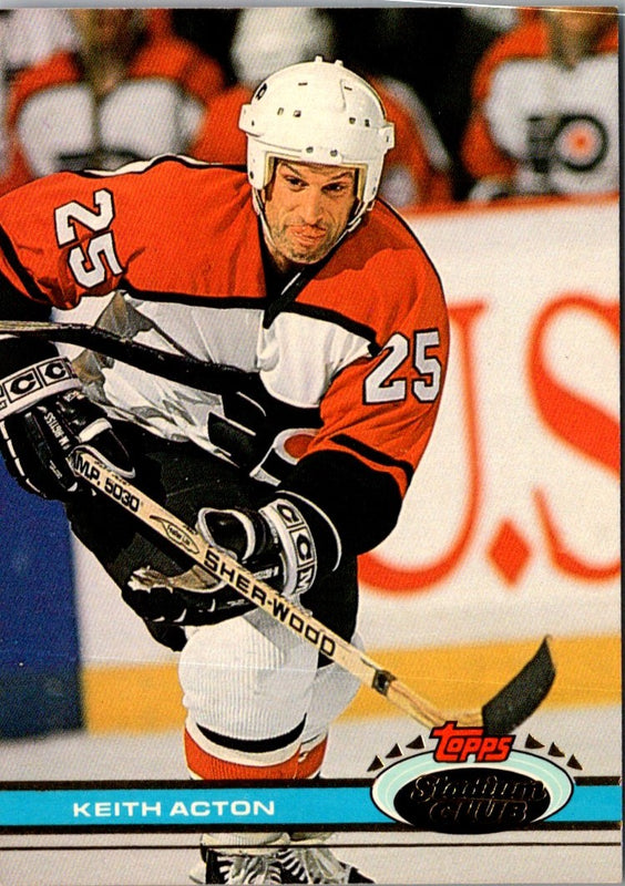 1991 Stadium Club Keith Acton #247