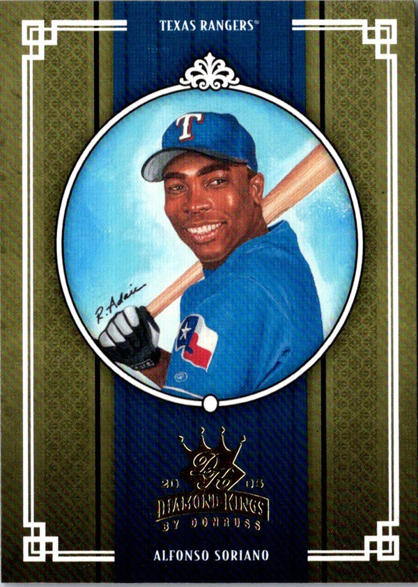 2005 Donruss Diamond Kings Alfonso Soriano #233