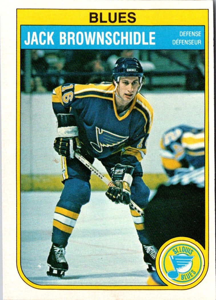 1982 O-Pee-Chee Jack Brownschidle