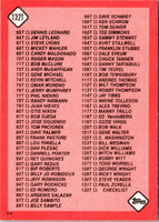 1986 Topps Checklist 265-396 #394