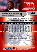 2000 Fleer Focus Jamal Anderson
