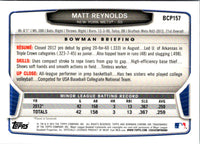 2013 Bowman Chrome Prospects Matt Reynolds #BCP157