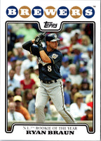 2008 Topps Ryan Braun #101