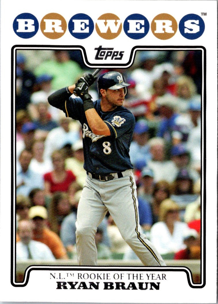 2008 Topps Ryan Braun