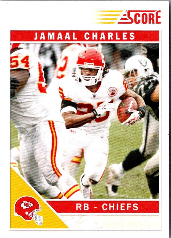 2011 Score Jamaal Charles #145