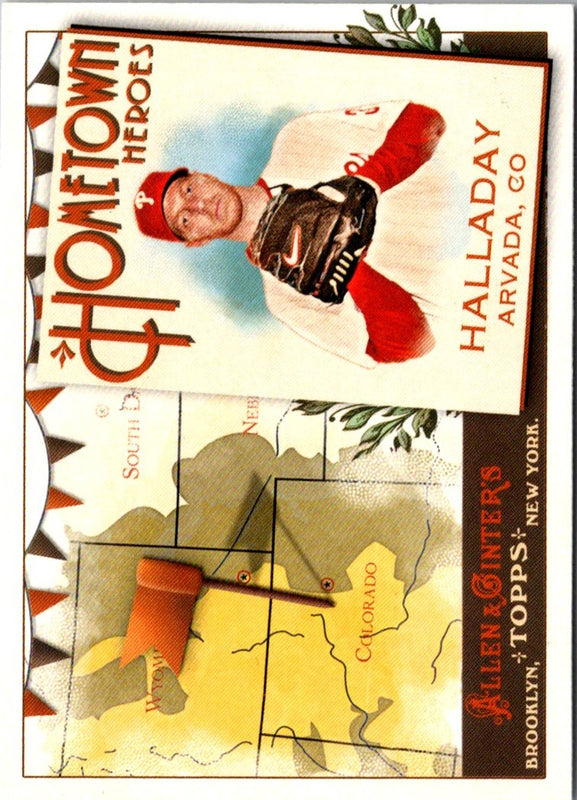 2011 Topps Allen & Ginter Hometown Heroes Roy Halladay #HH32