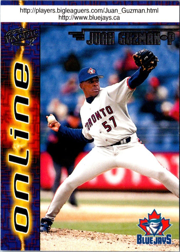 1998 Pacific Online Juan Guzman #766