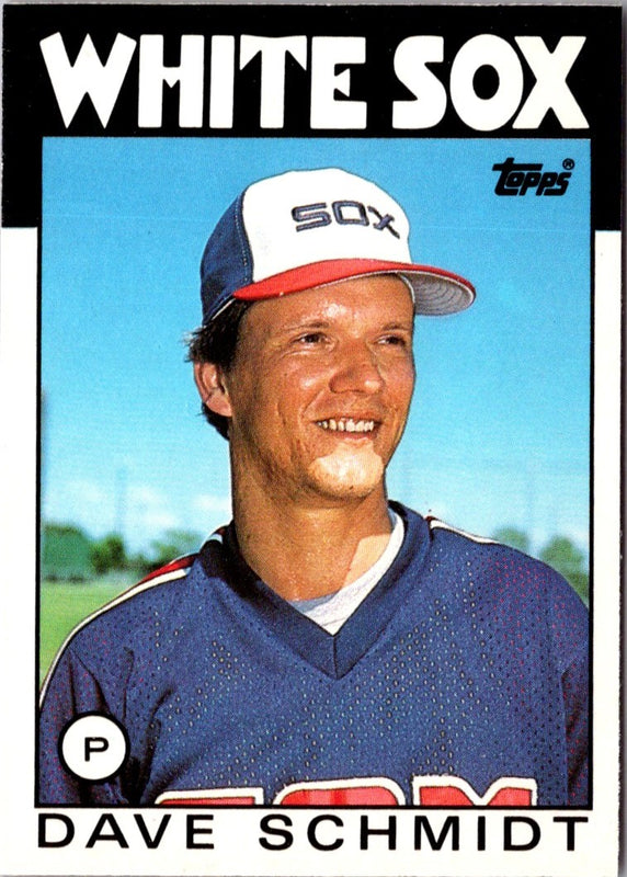 1986 Topps Traded Dave Schmidt #99T