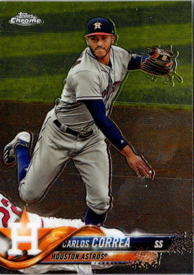 2018 Topps Chrome Carlos Correa #103
